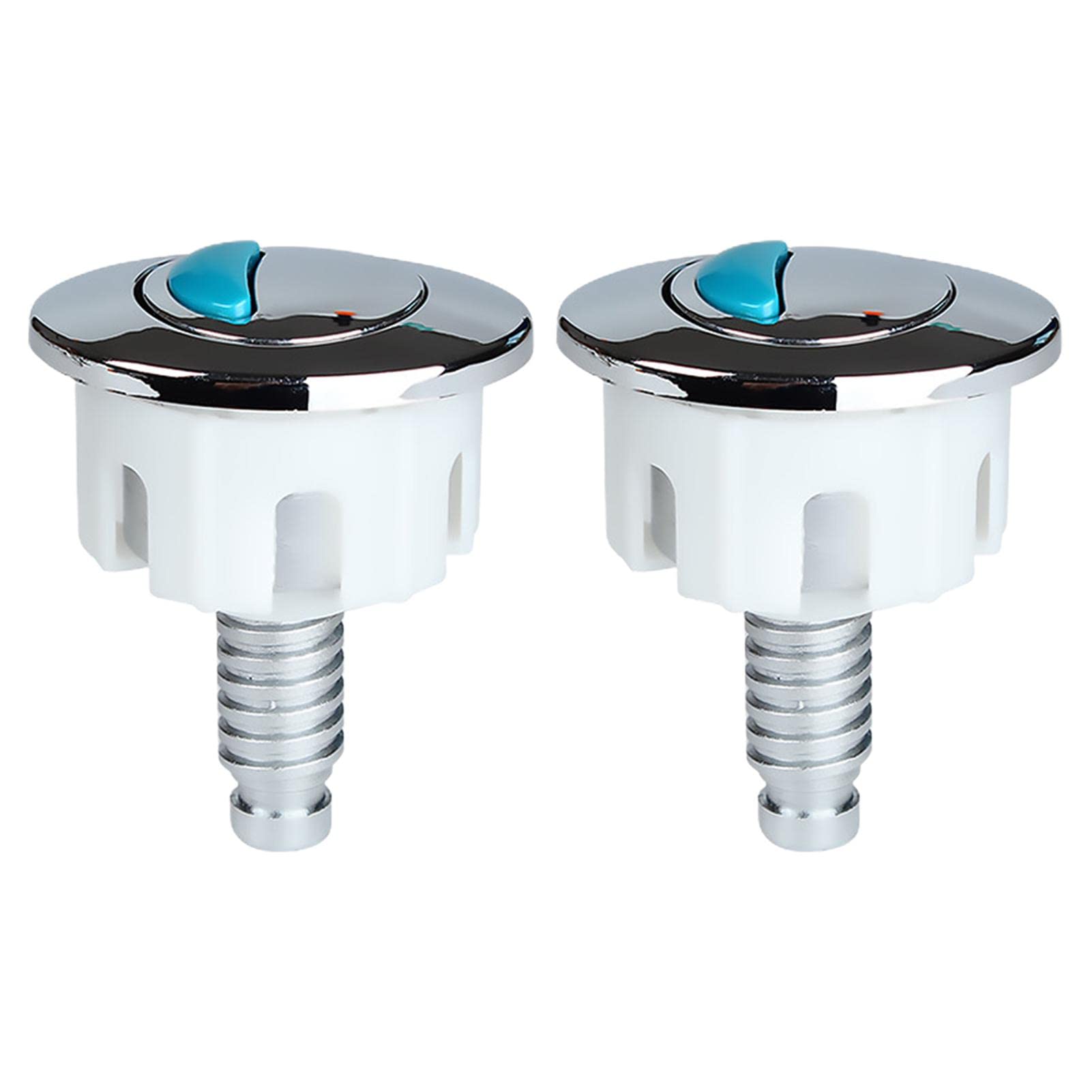 Bouton Double Chasse D’eau Toilette Ovale – Remplacement économique | Rincage 1/2 Ou Complet - 6