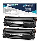 LCL Compatible Toner Cartridge for HP 83X 283X CF283X (2-Pack,Black) for HP LaserJet M126A M126nw M128fn M128fp M128fw LaserJet Pro MFP M225dn M225rdn LaserJet Pro M201dw M201n LaserJet Pro MFP M225dw