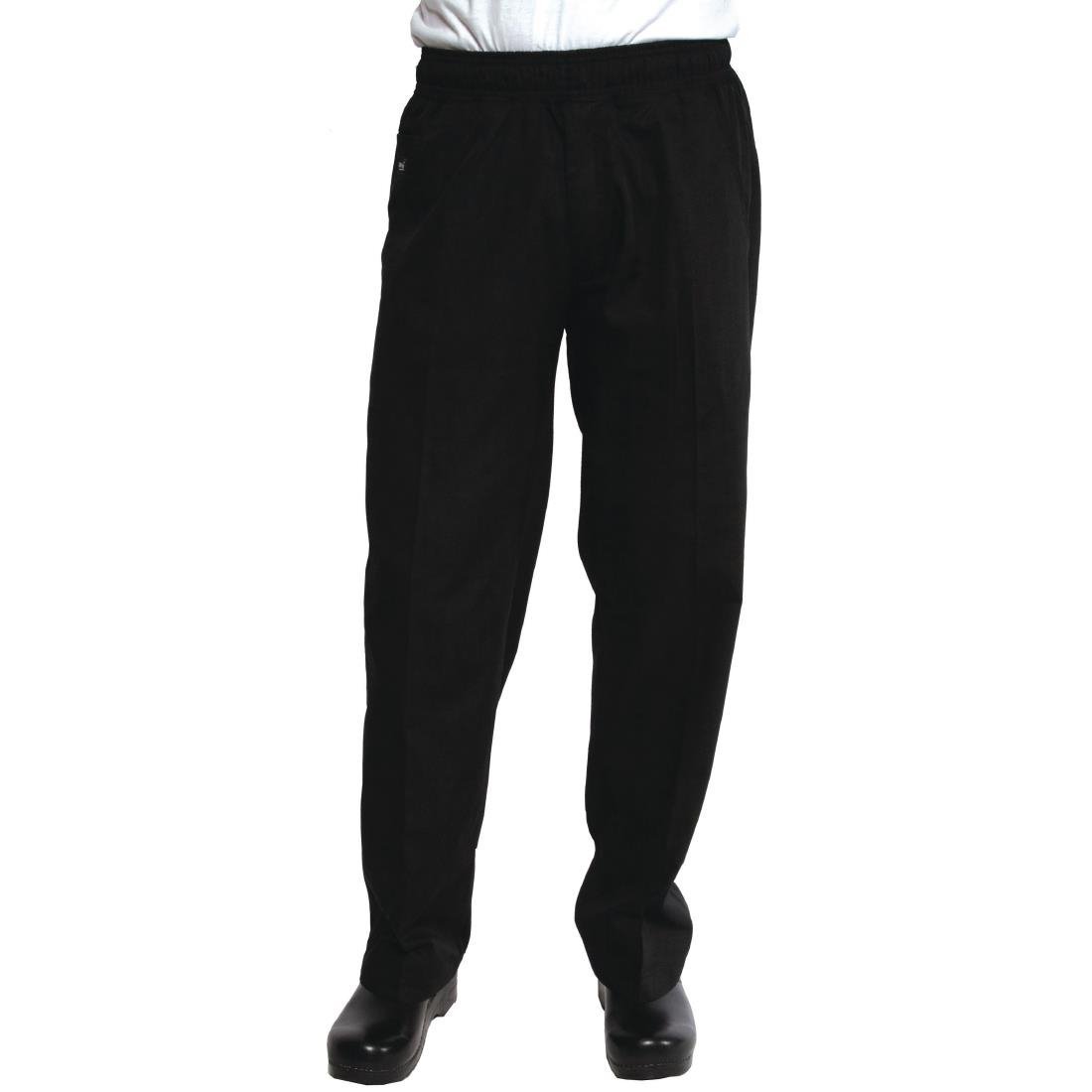 Chef WorksChef Works Unisex Better Built Baggy Chefs Trousers Black M