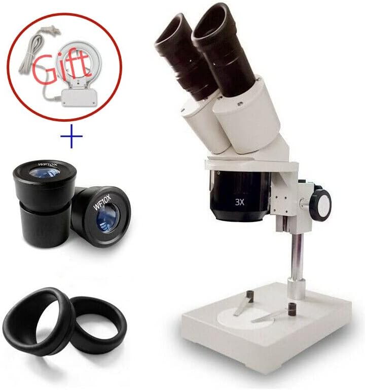 Miniatura 2 de Handheld Digital Microscope Accessories Binocular Stereo Microscope 1X 3X Objectives Soldering Repair Microscopio with Gift (Lamp) Microscope