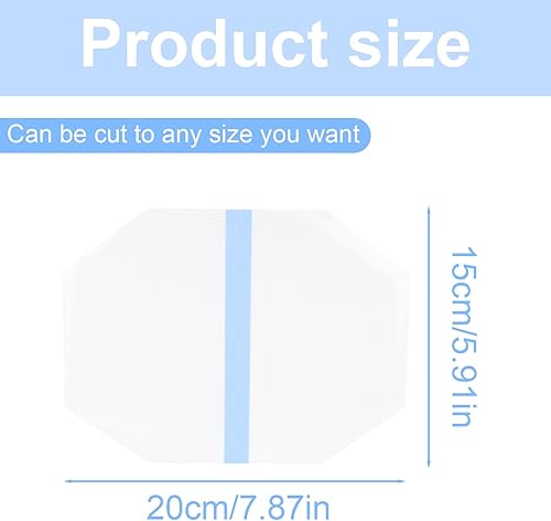 Miniatura 2 de 20 cintas de levantamiento de muslos para mujeres, cintas octogonales autoadhesivas para celulitis, invisibles, impermeables, antirozaduras y