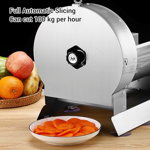 Diydeg Cortadora Eléctrica de Verduras Acero Inoxidable miniatura 3