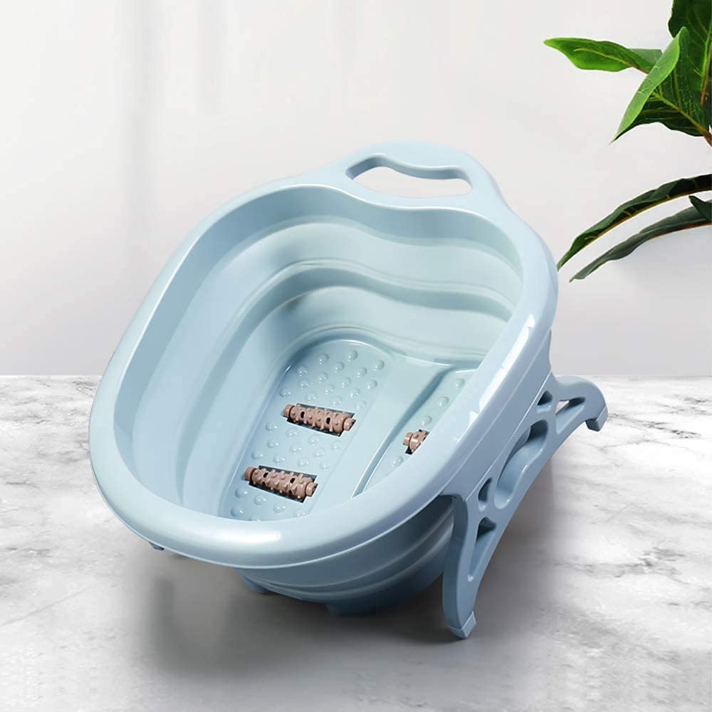 Arcanine Foot Soaking Bath Basin | Pedicure Foot Spa Massager | Plastic Foot Tub for Soaking Feet | Cold & Hot Water Foot Massaging Bucket for Women & Men