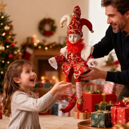 Figurines de Noël cartoon de 45cm pour décoration de table - 4