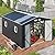 Metal Shed 10x12 Reinforced Sheds Outdoor Storage, Natural Lighting Tool Sheds with Translucent Roof Panels, Windows, and Lockable Doors, Ideal for Garden, Backyard, and Patio
