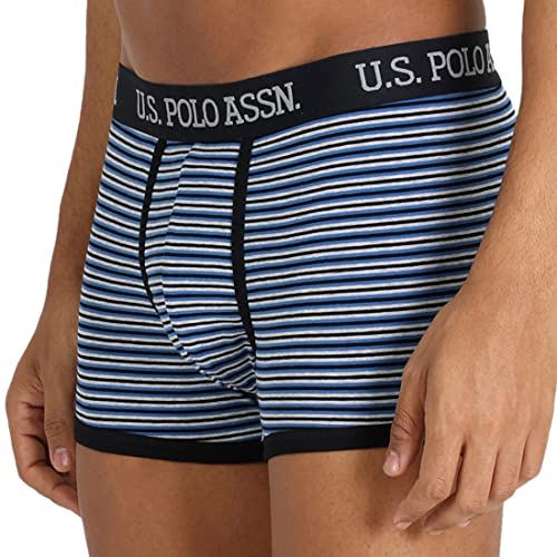 Image of U.S. POLO ASSN. Men Horizontal Stripe Cotton I004 Trunks - Pack of 1