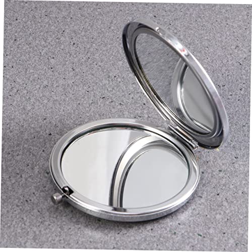 Espejo de maquillaje portátil doble cara 3 pcs miniatura 6