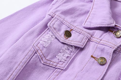 Image of Joe Wenko Kids Toddler Baby Boys Girls Casual Outerwear Denim Jacket