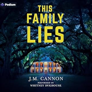 This Family Lies Audiolibro Por J.M. Cannon arte de portada