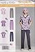 Simplicity Easy To Sew Scrubs Sewing Pattern For Women, Sizes 10-18