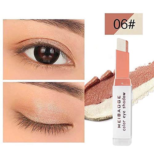 Eayoly Ombretto Bicolore Stick, 12 Colori