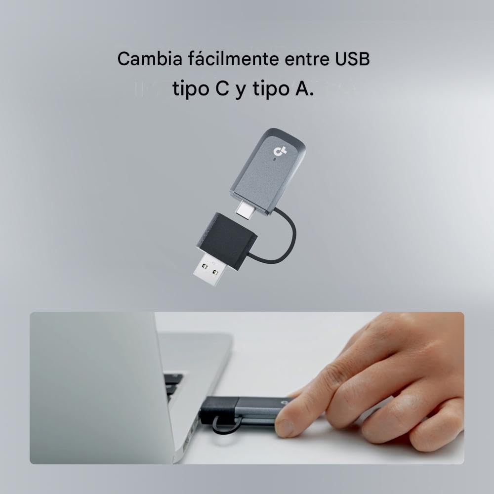 TP-Link Archer TBE230U WiFi 7 Dual-Band BE3600Mbps, karta sieciowa Nano USB, MLO, Plug & Play, elastyczność USB Type-C/A, USB 3.0, WPA3, kompatybilny z Windows 11/10
