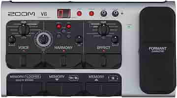 Amazon.com: Zoom V6-SP Vocal Processor, Vocal Effects Pedal