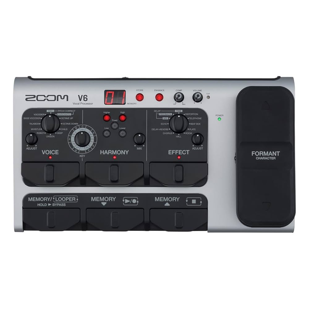 ギター ZOOM V6  Vocal Processor V6-SP Vocal Processor | Buy Now | ZOOM