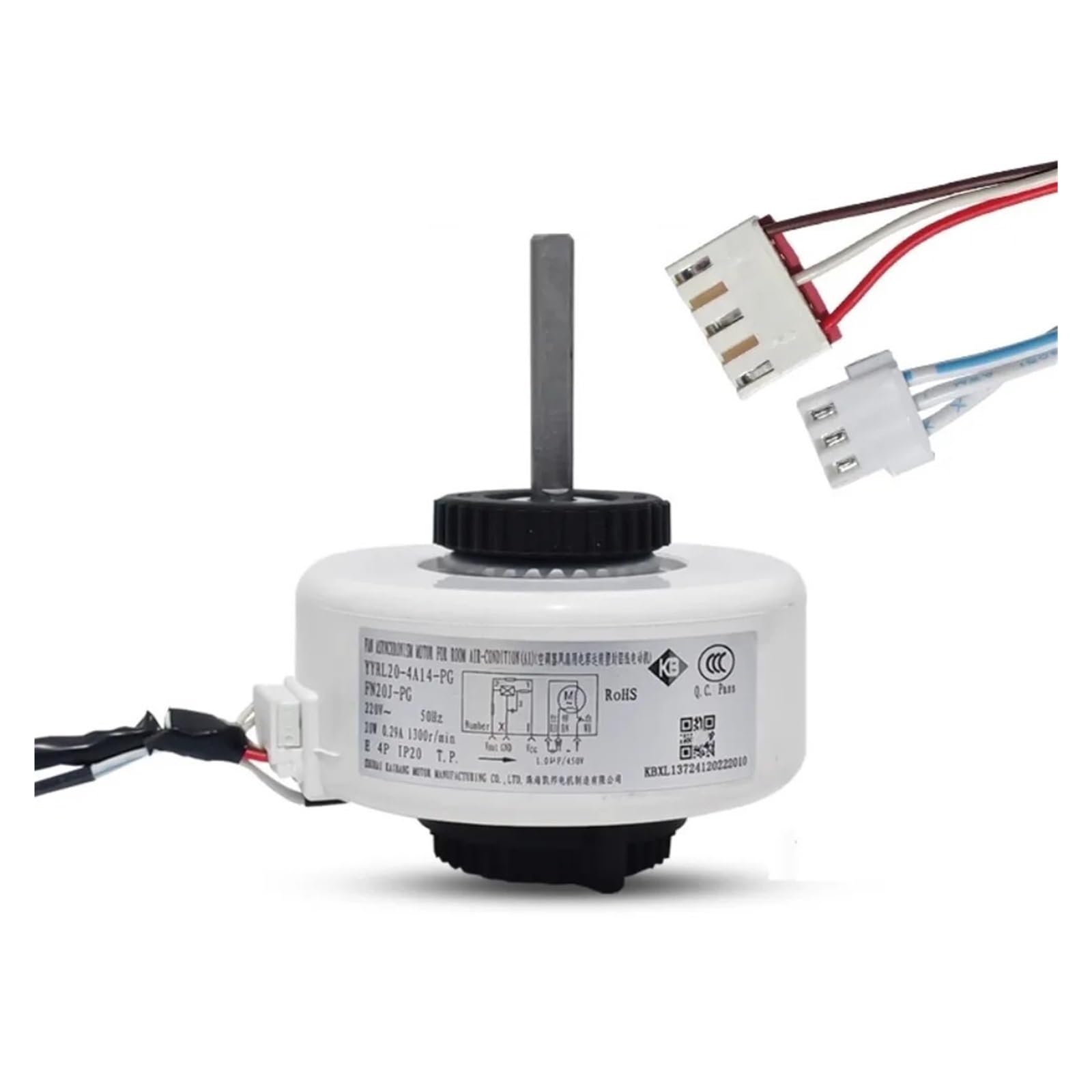 Used For Air Conditioner Indoor Unit AC Fan Motor YYR20-4A8-PG AC220V 50Hz 20W 1300r/min FN20J-PG Conditioning Parts