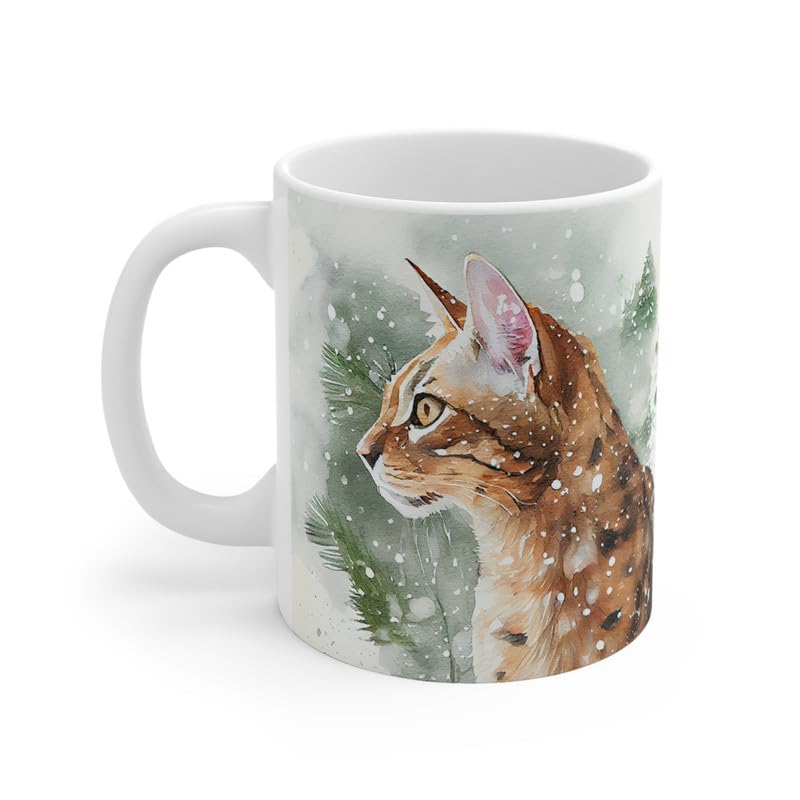Choicecases '' CAT Design Pnrinted Coffee Mug with Colorful Awesome Design|Gifitng Mug for Loved Ones |Birthday Gift| - 1 Piece, Multicolour, 325 Ml Design_1398