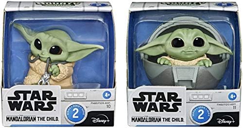 STAR WARS The Bounty Collection Series 2 The Child Collectible Toys 2.2-Inch Child Pram, Mandalorian Necklace Figure 2-Pack image 5