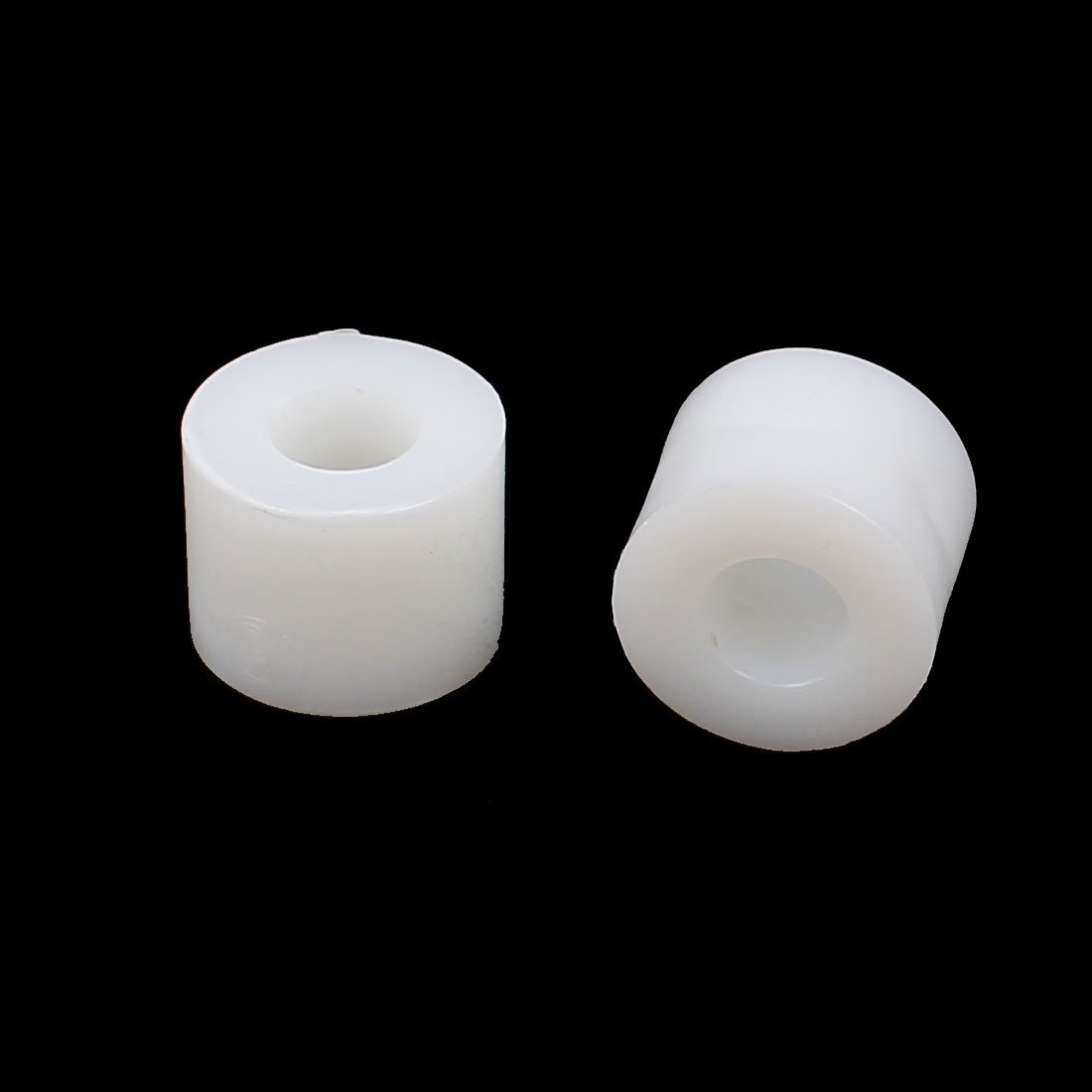 Aexit Plastic Round Spacers & Standoffs Insulation Column Standoff Support Spacer Washer 9x11mm Spacers 120pcs White
