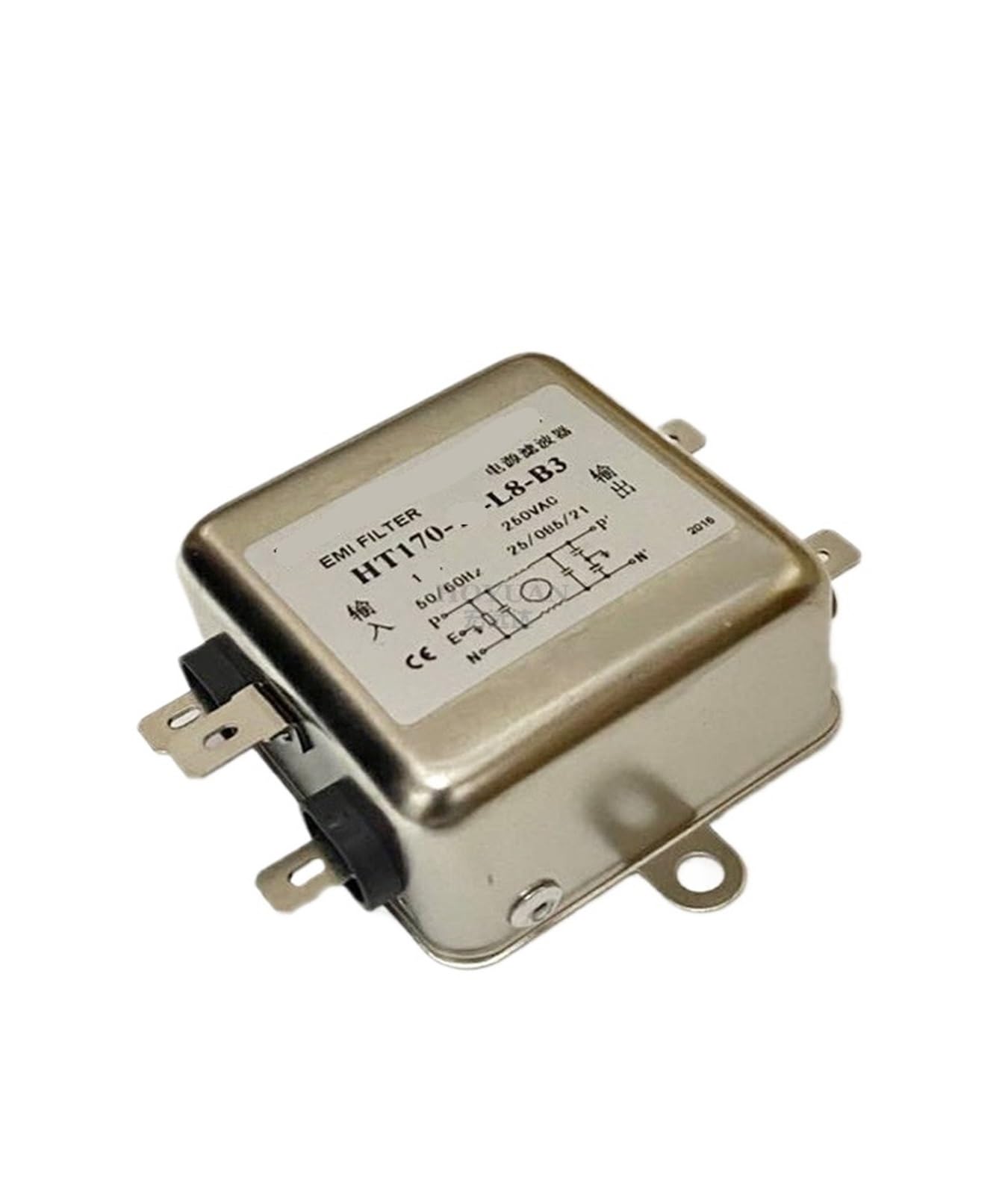 AC Power Filter 220V HT170-20-L8-B3/B210 30 50(HT170-20-L8-B3)