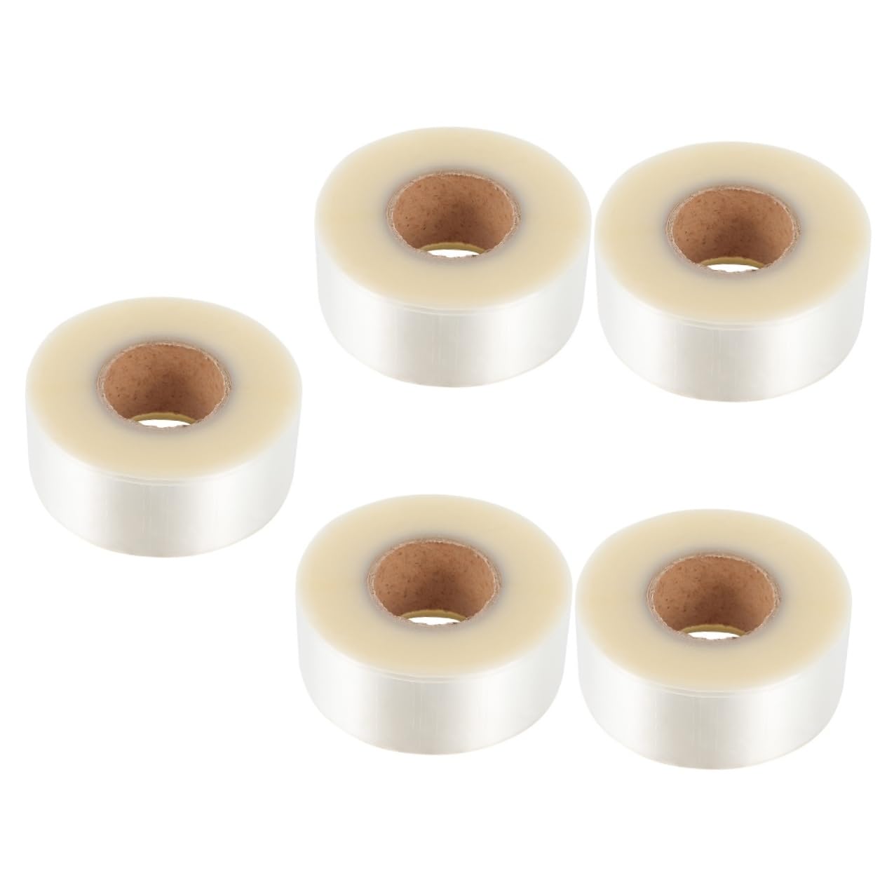 Lot De 5 Rouleaux D'étiquettes De Pour De Livres De Bibliothèque Autocollants En Pvc