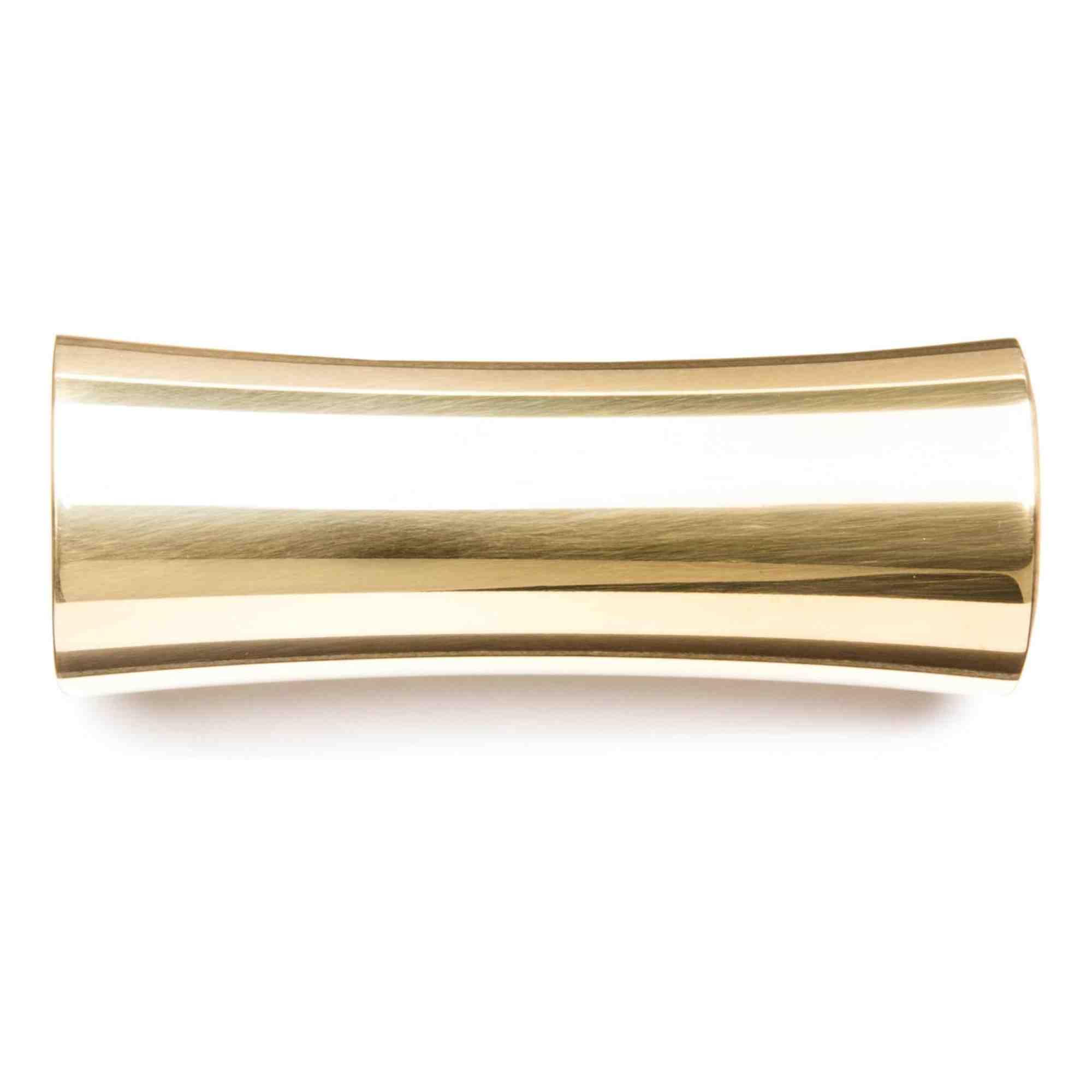 Dunlop227 Brass Slide Slide Concave In Ottone Per Chitarra - Lungo