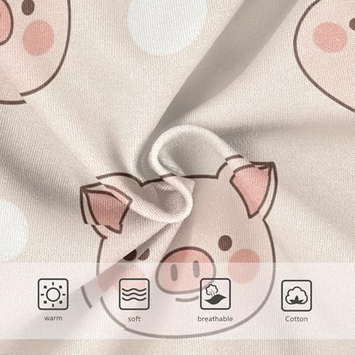Cotton Girls Underwear Toddlers Cute Cartoon Pigs Pink Piggy Panties for Girl Aesthetic Kids Undies Briefs 2t3