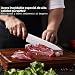 Imagen de PAUDIN Cuchillos cocina profesional de 20 cm
