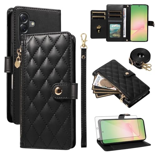 Samsung Galaxy A56 5G étui antichoc Asuwish avec protection d'écran anti-rayure