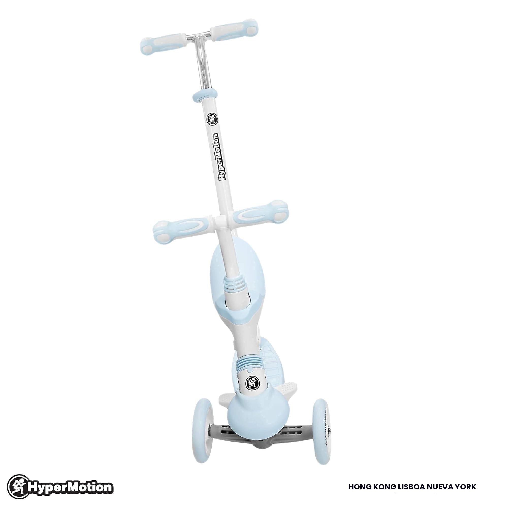 HyperMotion Draisienne - Patinete para niño de 1 a 5 años, Triciclo evolutivo, modulable, 5 en 1, con botón Ajustable, reposapiés, Asiento, Manillar Ajustable