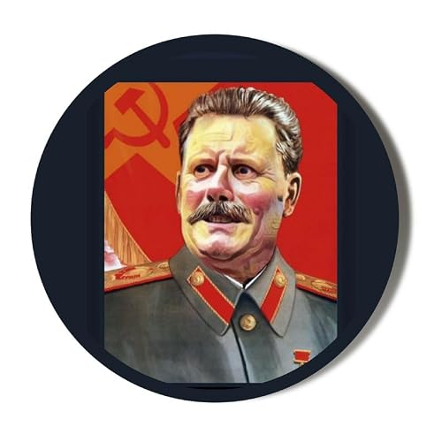 Gift Insanity White Comrade Keir Stalin - Keir Starmer Satire - 6 X 70Mm (2.7 Inches) Stickers