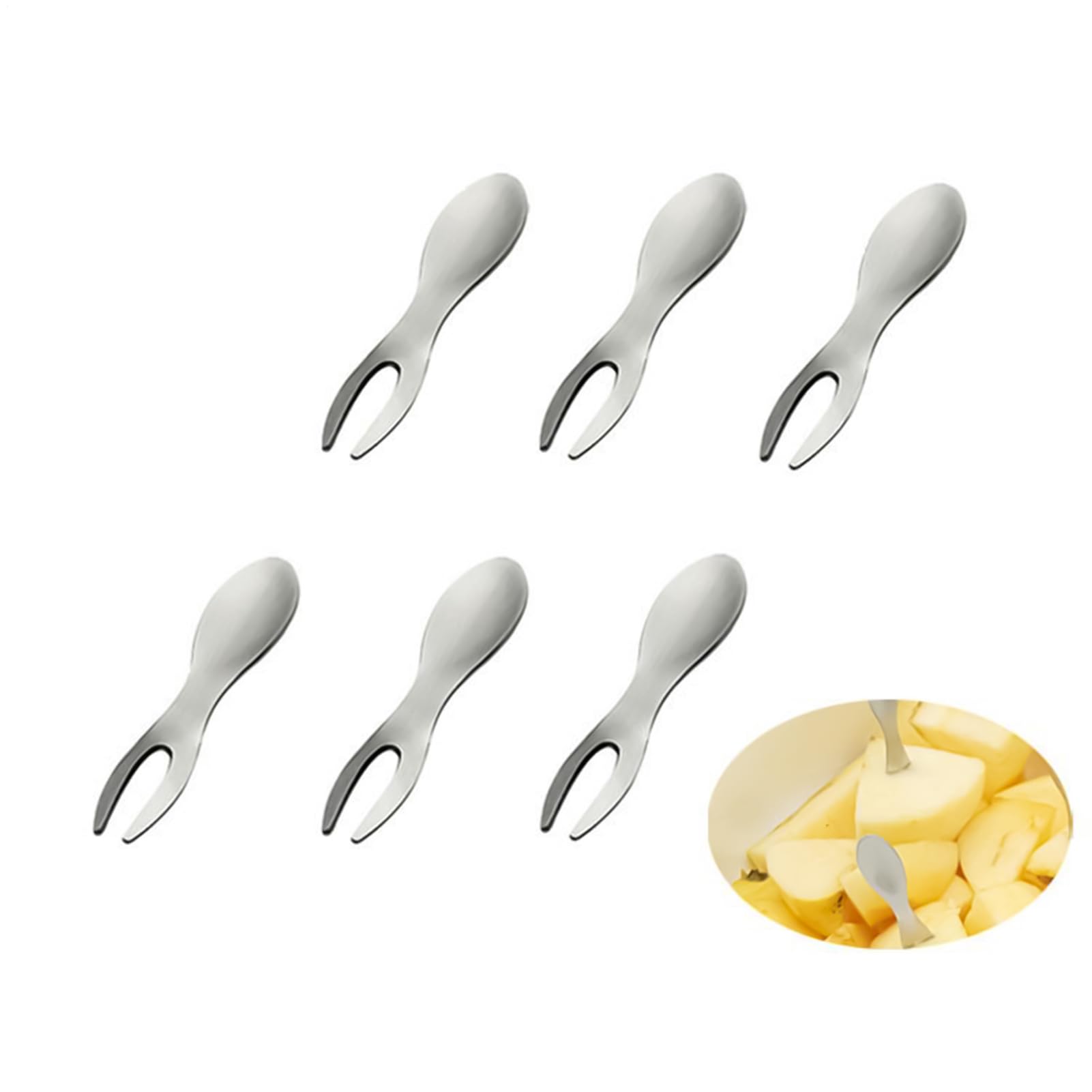 Maiskolbenhalter Hitzebeständiger Gabelspieß | 10 Stück Maiskolbenhalter im Set für Zuhause, Küche, Außenbereich, Grill, Barbecue, Kochen und Speisen