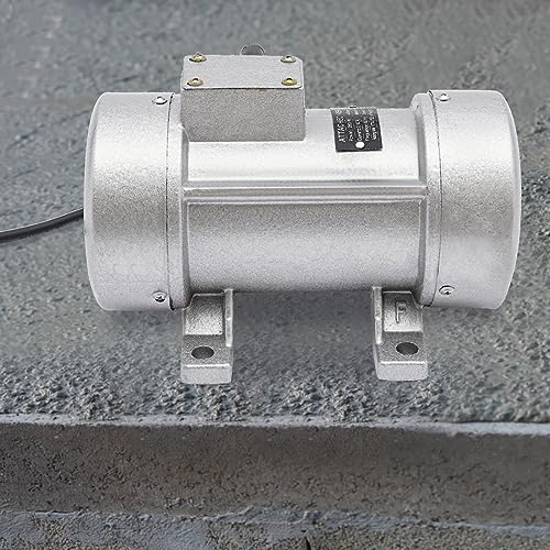 Concrete Vibrator Motor,110V 280W Electric Concrete Vibrating Shaker Table Vibrator Motor Heavy Duty Industrial Vibration Concrete Machine for Shaker Table, Sifters, Mixers