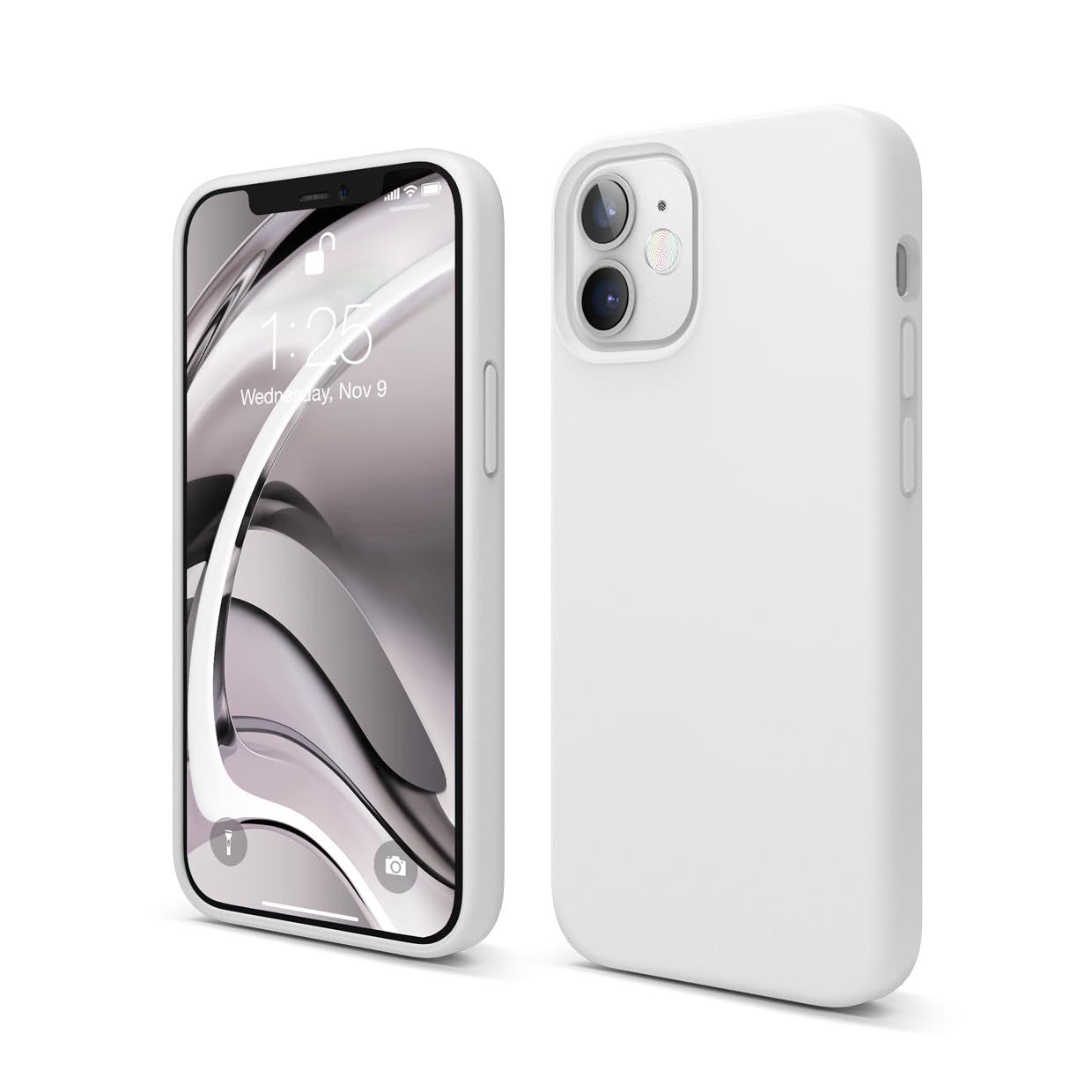 elago Liquid Silicone Case Compatible with iPhone 12 Mini Case, Full Body Protection (Screen & Camera Protection) case for iPhone 12 Mini 5.4 Inch (White) (B08G8B381Y) Amazon Price History, Amazon Price Tracker