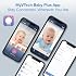 VTech Smart WiFi 7 HD Display Video Baby Monitor, 1080p HD Camera via App, Pan-Tilt-Zoom, Night Light, 2-Way Talk, 2K CMOS Video Sensor, Wide-Angle Viewing, Rechargeable Battery, Free App: RM7866HD