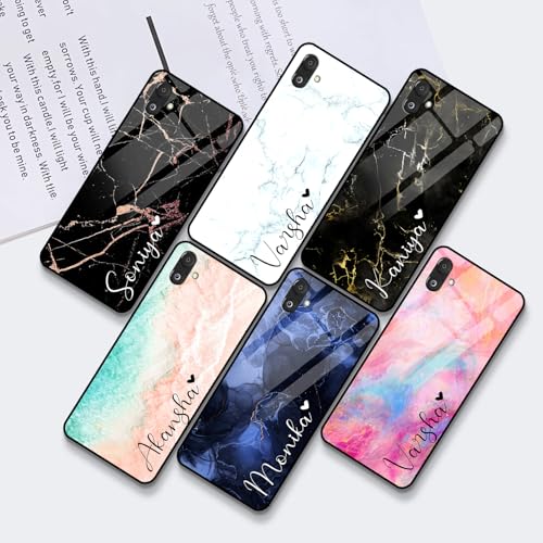 Image of COLORflow Back Cover Compatible with Samsung F14 5G | Marble Color Customized | Shockproof TPU Bumper with Camera Protection Back Cover Compatible with Samsung Galaxy F14 5G