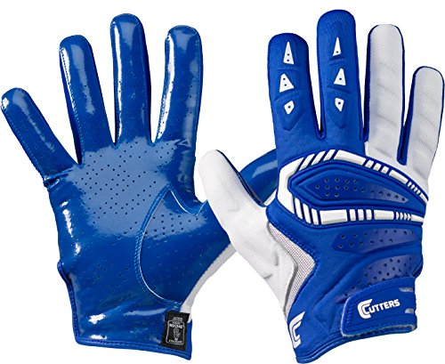 Gants de football rembourrés Cutters pour éviter les blessures aux mains