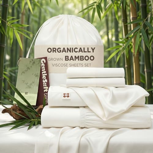 Bedsure Bamboo Viscose Queen Sheet Set - Up to 35% Off