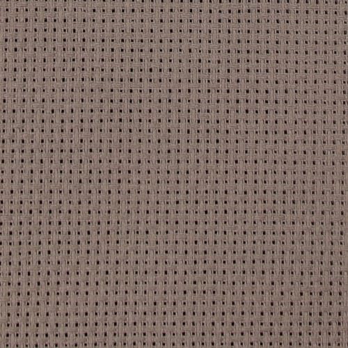 Image of 59 inch x 1 Yard 14ct Counted Cotton Aida Cloth Cross Stitch Fabric (Coffee)