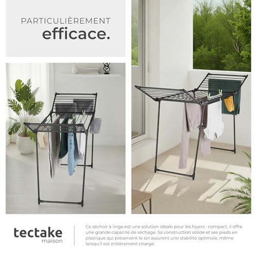 Séchoir à linge séchoir à linge pliable pratique - vue 7