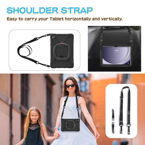 Coque Samsung Galaxy Tab A9+ pour usage intensif et chantiers