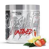 Primeval Labs Ape Untamed Pre Workout Energy Drink Powder, 40Servings Strawberry Lemonade, Max Support for Pumps & Focus, Increased Performance, Nitric Oxide Production with L-Citrulline, Beta Alanine