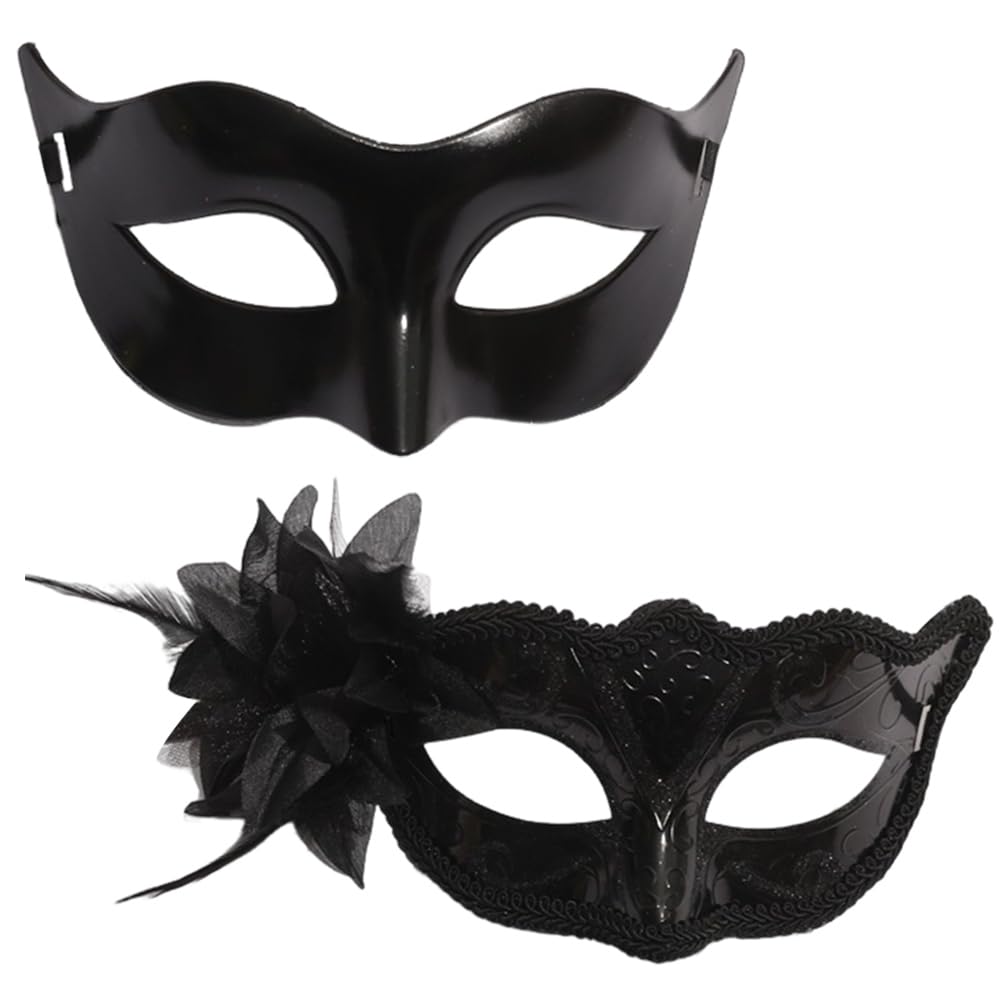 WFKKMEQ Masquerade Mask Couples Set
