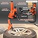 Manual Tire Bead Breaker with Rubber Pad, 38