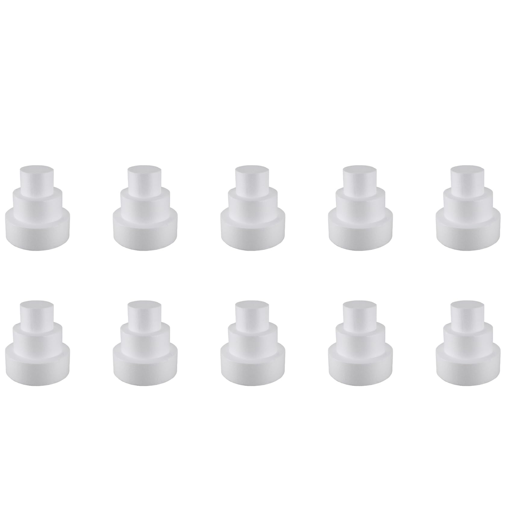 Hndhbfgrt 30X Round Cake Dummy 4 Inch / 6 Inch/ 8 Inch (Cake Dummy Set 4 Inch 6 Inch 8 Inch)