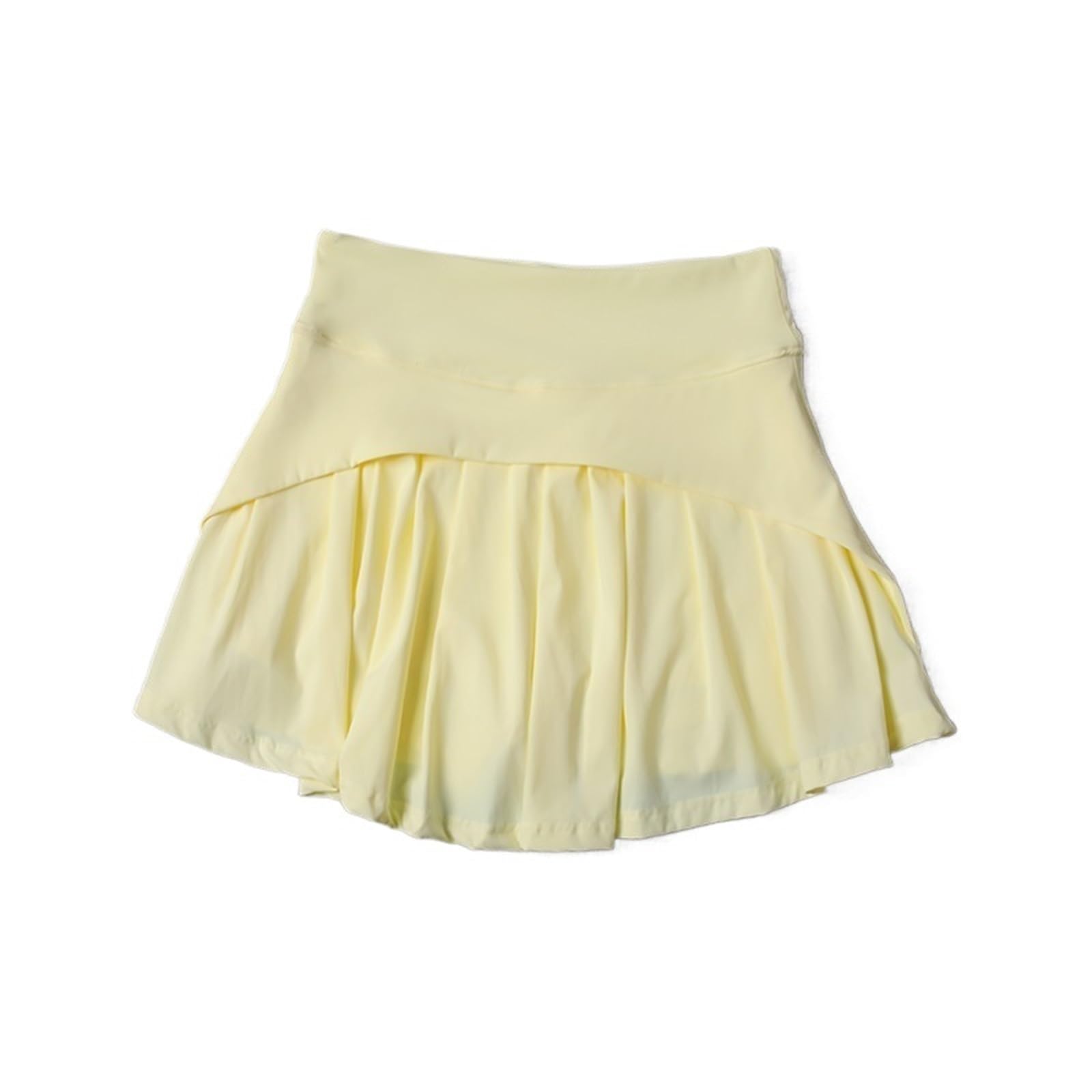 Falda Plisada de Verano for Mujer, Falda Deportiva Tenis, Cintura Alta, elástica, Corte A, Media for Exteriores para Mujer