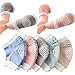 Produktbild Liapianyun 5 Paare Baby Knieschoner, Baby Knieschützer Mit Gummipunkte Anti-Rutsch 6-24 Monate Fit Für Baby Krabbeln Stark Und Widerstandsfähig,1