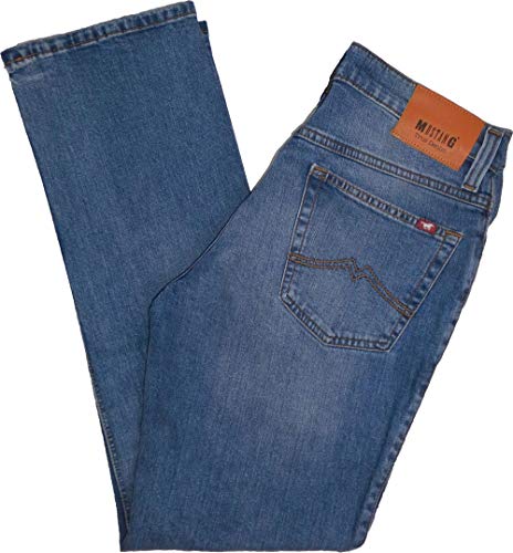 Preisvergleich Produktbild MUSTANG Herren Tramper Jeans, Mittelblau, 42W / 32L