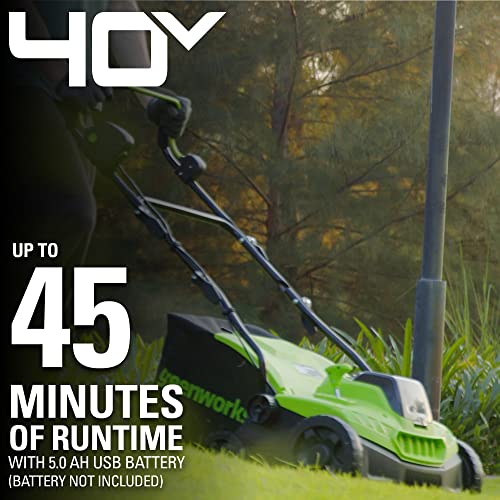 Greenworks 40V (2-In-1) Dethatcher / Scarifier, Tool Only - Thumbnail 2