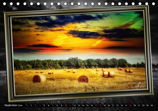 Alles im Rahmen - Dämmerung (Tischkalender 2016 DIN A5 quer): Dämmerung, zauberhafte Farben, geheimnisvolles Licht - alles im Rahmen (Monatskalender, 14 Seiten ) (CALVENDO Natur)