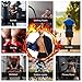 Vuirrm Sauna Jacket for Men, Men's Sauna Shirt Long Sleeve, Slimming Burn Fat Tummy Control Workout Body Shaper with Zipper,M,Black